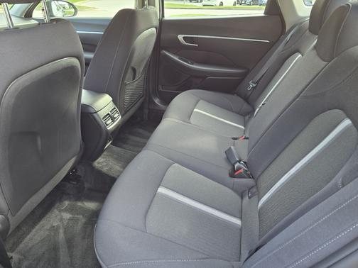 Black 2026 Hyundai SONATA Hybrid Blue