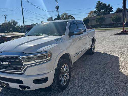 White 2024 RAM 1500 Limited
