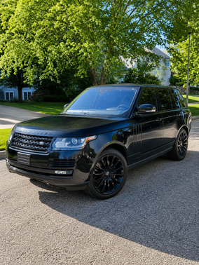 Black 2017 Land Rover Range Rover 5.0L Supercharged