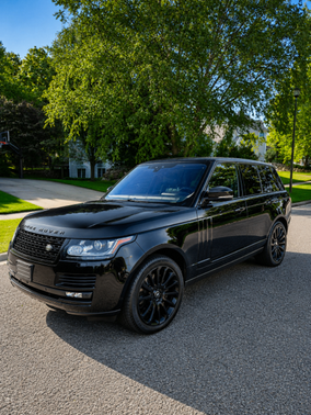 Black 2017 Land Rover Range Rover 5.0L Supercharged