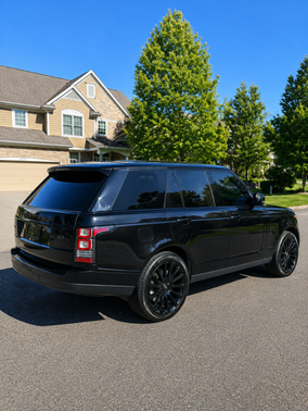 Black 2017 Land Rover Range Rover 5.0L Supercharged