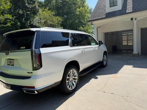 White 2021 Cadillac Escalade ESV Premium Luxury
