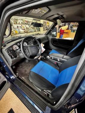 Blue 2010 Ford Ranger Sport