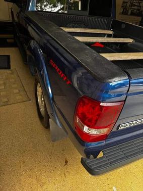 Blue 2010 Ford Ranger Sport