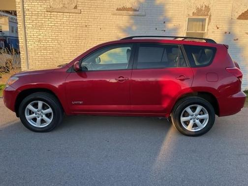 Red 2008 Toyota RAV4 Limited