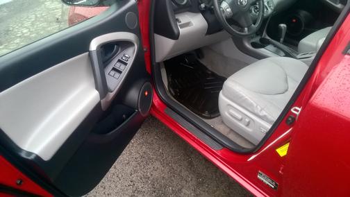 Red 2008 Toyota RAV4 Limited