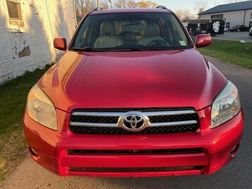 Red 2008 Toyota RAV4 Limited