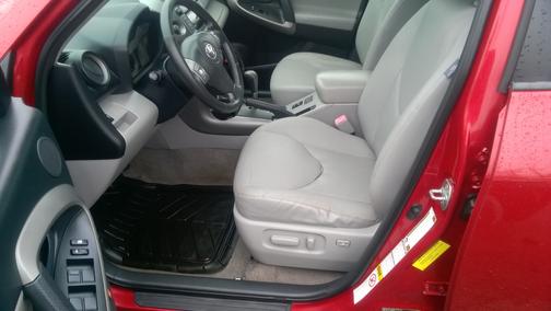 Red 2008 Toyota RAV4 Limited