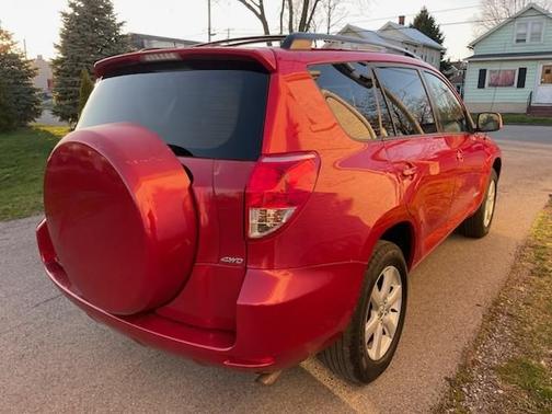 Red 2008 Toyota RAV4 Limited