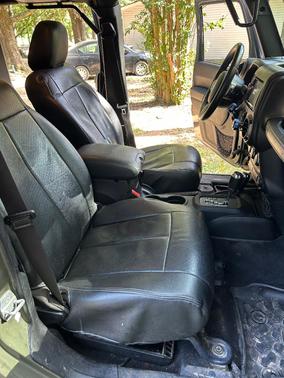 Green 2015 Jeep Wrangler Unlimited Sport
