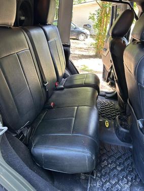 Green 2015 Jeep Wrangler Unlimited Sport