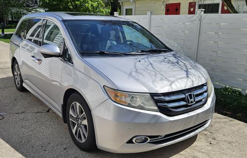 Silver 2015 Honda Odyssey Touring