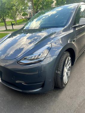 Gray 2023 Tesla Model Y Long Range