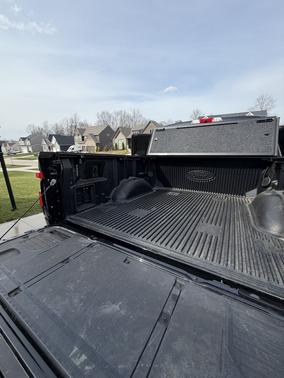 Black 2022 Ford F-150 Lightning LARIAT