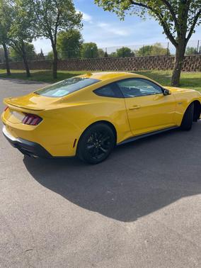 Yellow 2024 Ford Mustang GT