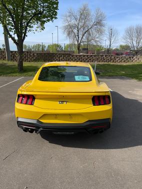 Yellow 2024 Ford Mustang GT