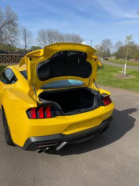 Yellow 2024 Ford Mustang GT