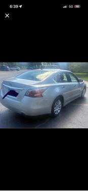 Silver 2015 Nissan Altima 2.5 S