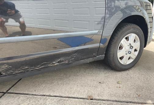Black 2008 Dodge Grand Caravan SE