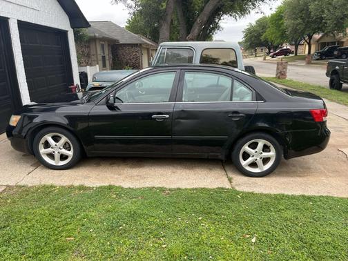 Black 2007 Hyundai SONATA SE