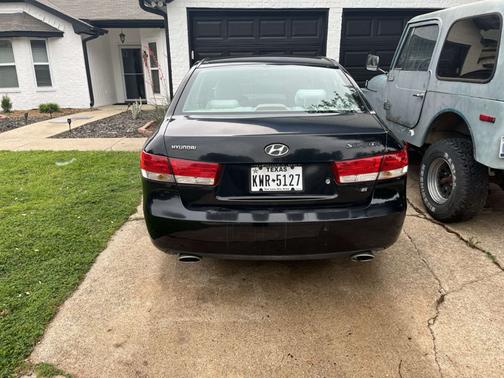 Black 2007 Hyundai SONATA SE
