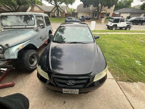 Black 2007 Hyundai SONATA SE