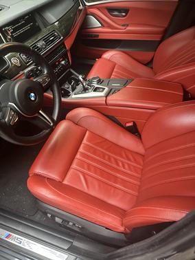 Blue 2016 BMW M5 Base