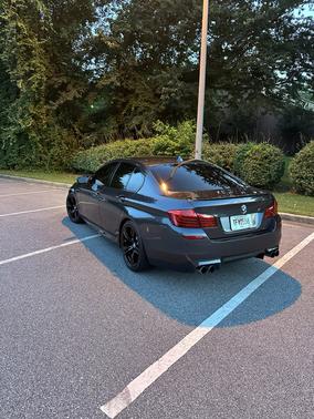 Blue 2016 BMW M5 Base