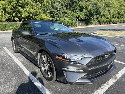 Gray 2019 Ford Mustang EcoBoost Premium