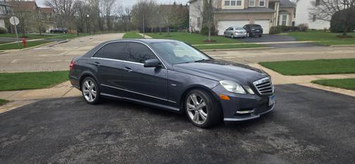 Gray 2012 Mercedes-Benz E-Class E 350 4MATIC