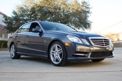 Gray 2012 Mercedes-Benz E-Class E 350 4MATIC