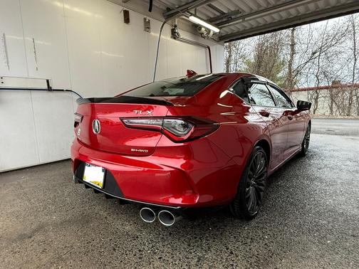 Red 2023 Acura TLX Type S