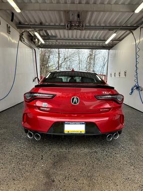 Red 2023 Acura TLX Type S