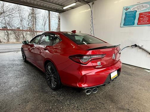 Red 2023 Acura TLX Type S