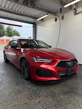 Red 2023 Acura TLX Type S