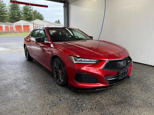 Red 2023 Acura TLX Type S