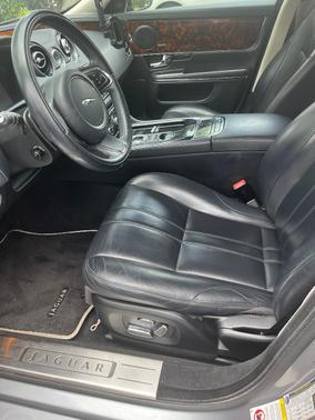 Silver 2013 Jaguar XJ Base