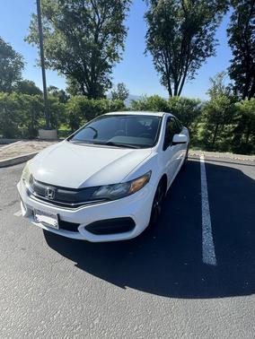 White 2014 Honda Civic EX