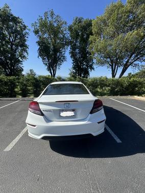 White 2014 Honda Civic EX