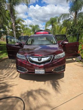 Red 2017 Acura RDX Technology Package
