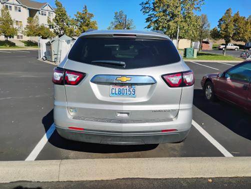 Silver 2015 Chevrolet Traverse 2LT