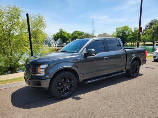 Gray 2019 Ford F-150 Lariat