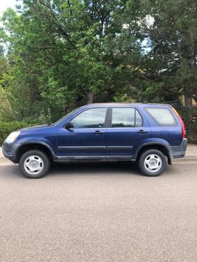 Blue 2002 Honda CR-V LX