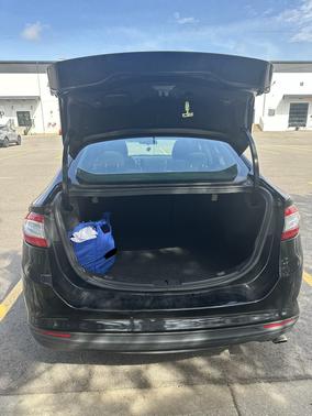 Black 2016 Ford Fusion S