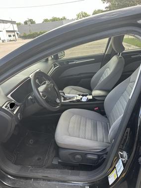 Black 2016 Ford Fusion S