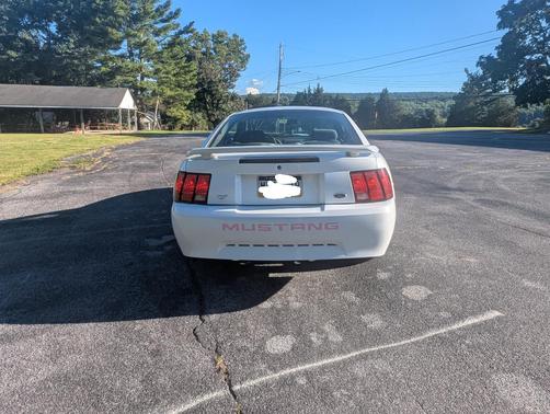 White 2004 Ford Mustang Base