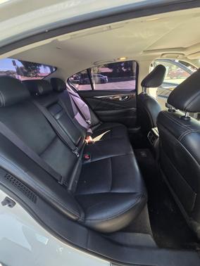 White 2014 INFINITI Q50 Hybrid Premium