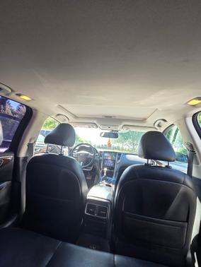 White 2014 INFINITI Q50 Hybrid Premium