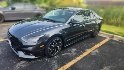 Black 2023 Hyundai SONATA N Line 