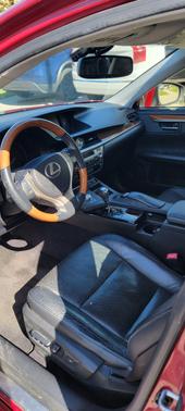 Red 2013 Lexus ES 300h Base